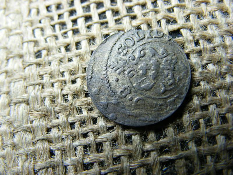 Ezüst 1 Solidus, 1658, Carl X Gustav, Svédország