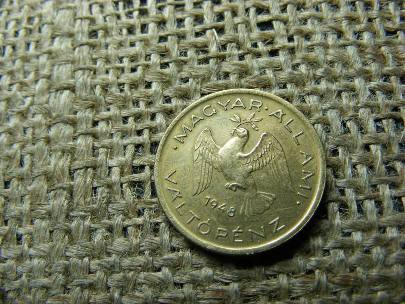 10 fillér, 1948, citrom