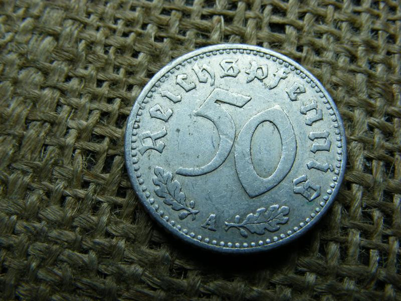 Birodalmi 50 pfennig, 1935, A