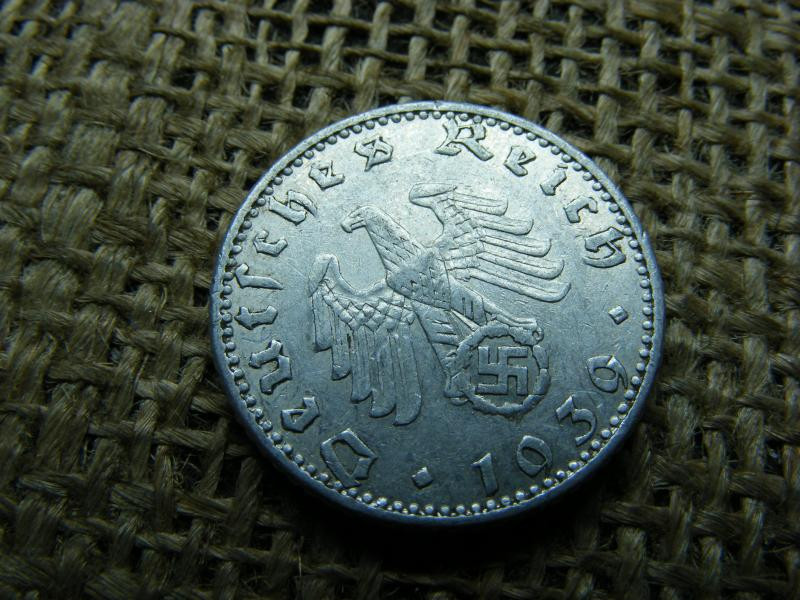 Birodalmi 50 pfennig, 1939, A