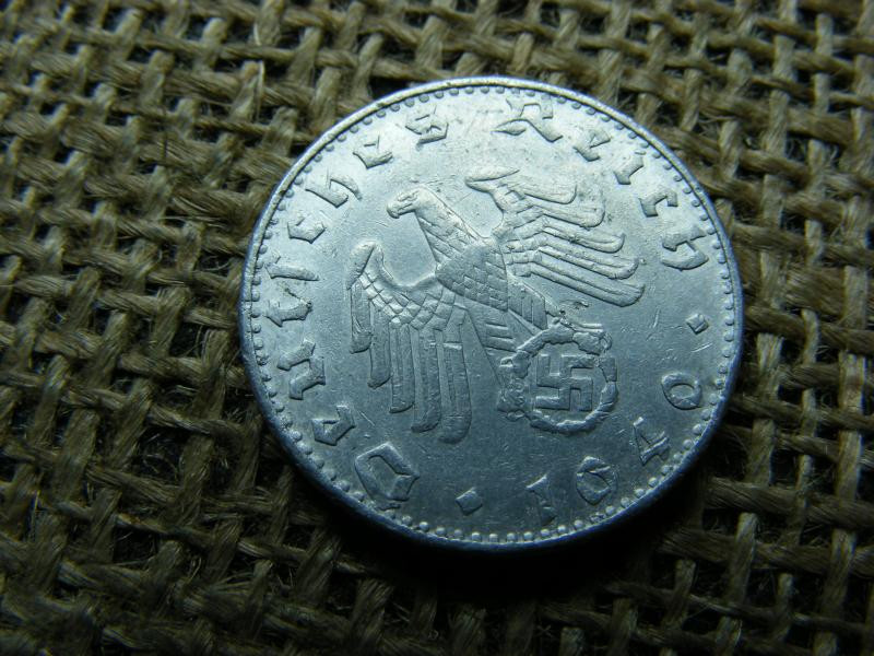 Birodalmi 50 pfennig, 1940, B jelzés