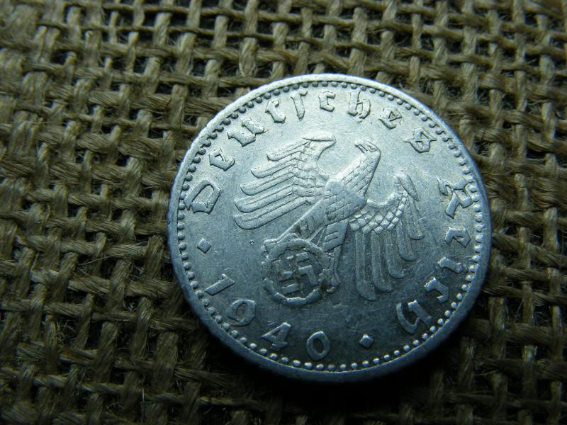 Birodalmi 50 pfennig, 1940, D