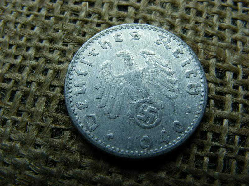 Birodalmi 50 pfennig, 1940, G