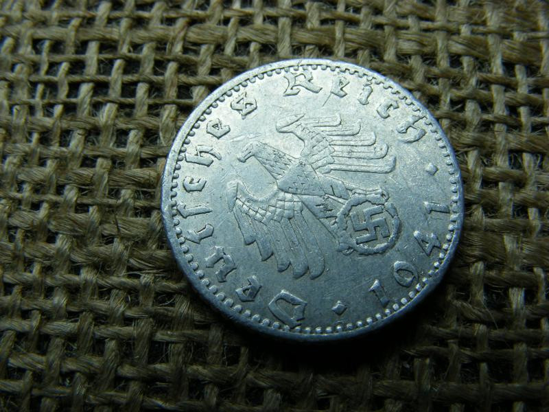 Birodalmi 50 pfennig, 1941, A