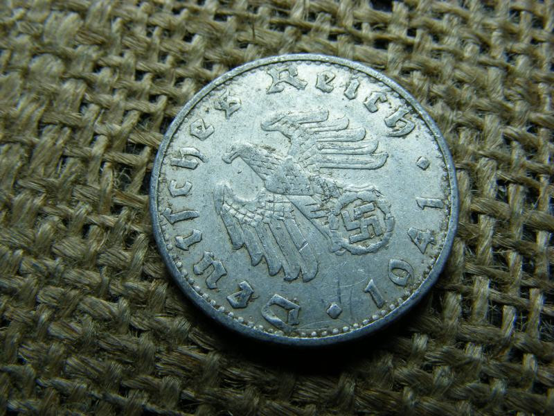 Birodalmi 50 pfennig, 1941 B