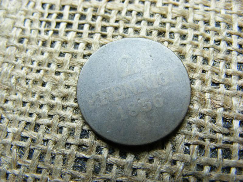 Szász 2 Pfennige, 1856 F - János