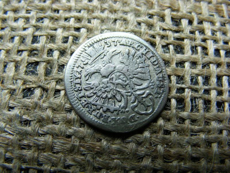 III. Károly 1 Krajcár, 1737, Graz, ezüst