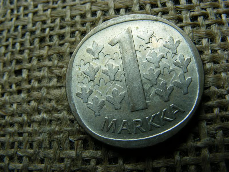 Ezüst 1 markka, 1967, márka