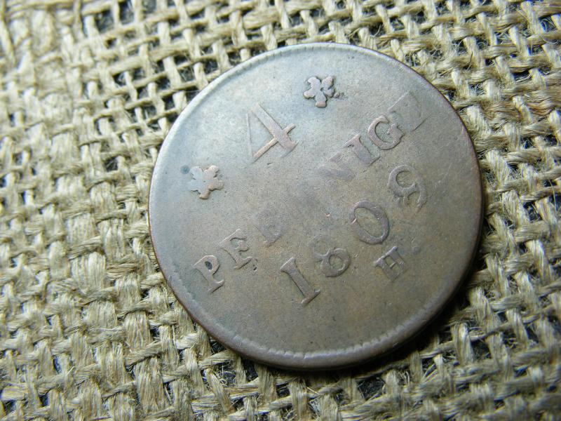 4 Pfennige, 1802, Szász Királyság, Frederick August I
