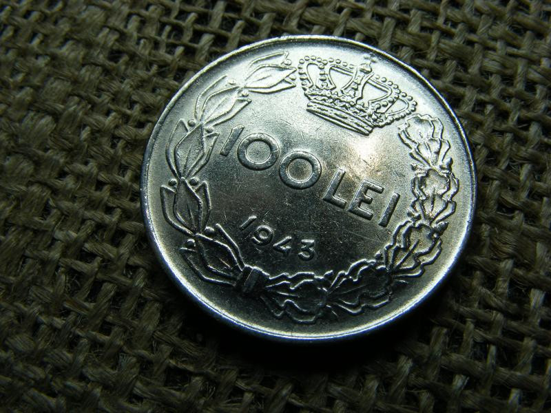 Románia 100 lei, 1943