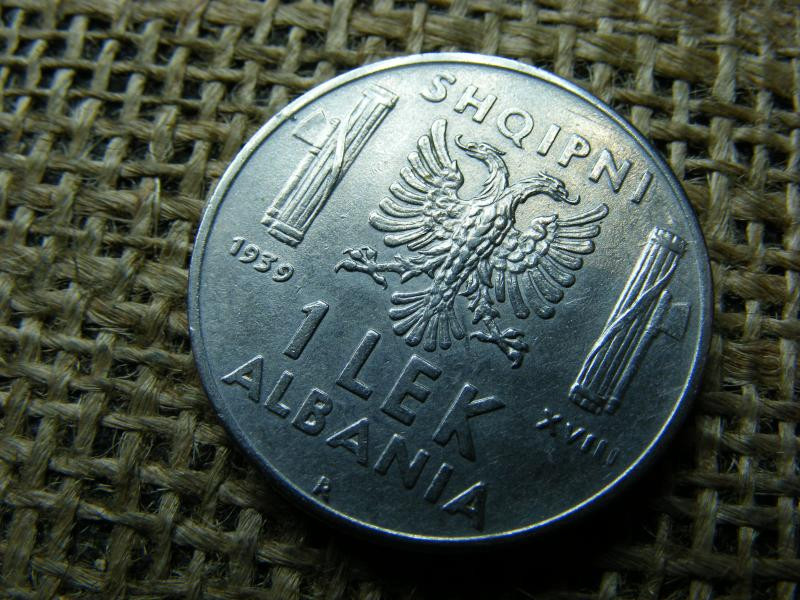 Albánia 1 lek, 1939, mágnesezhető
