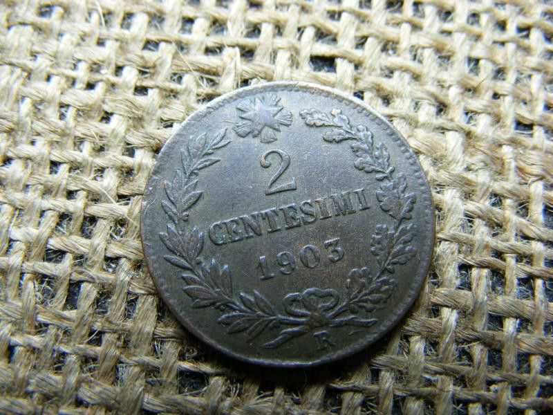 2 Centesimi, 1903, Olasz Királyság