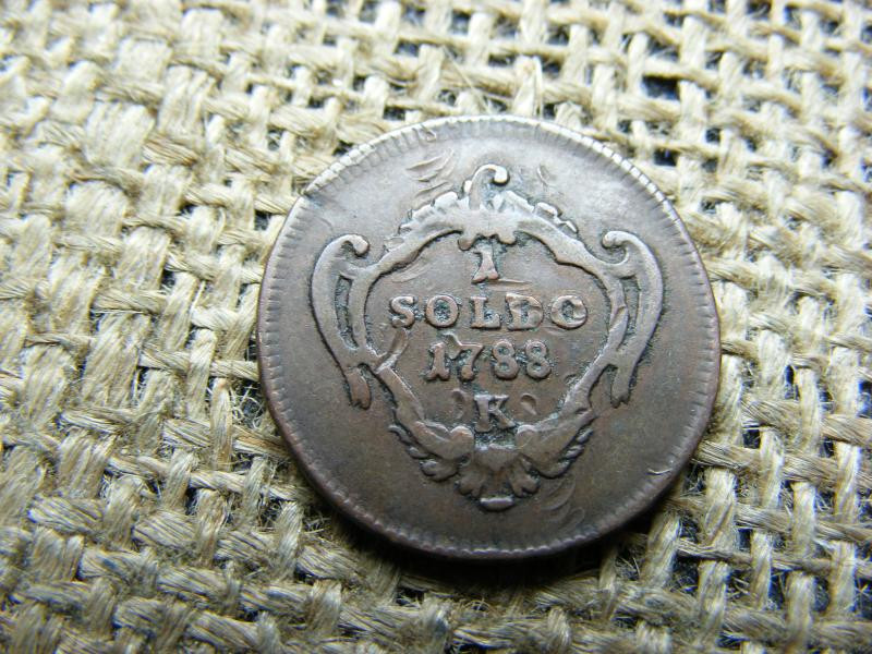 1 Soldo, 1788, K