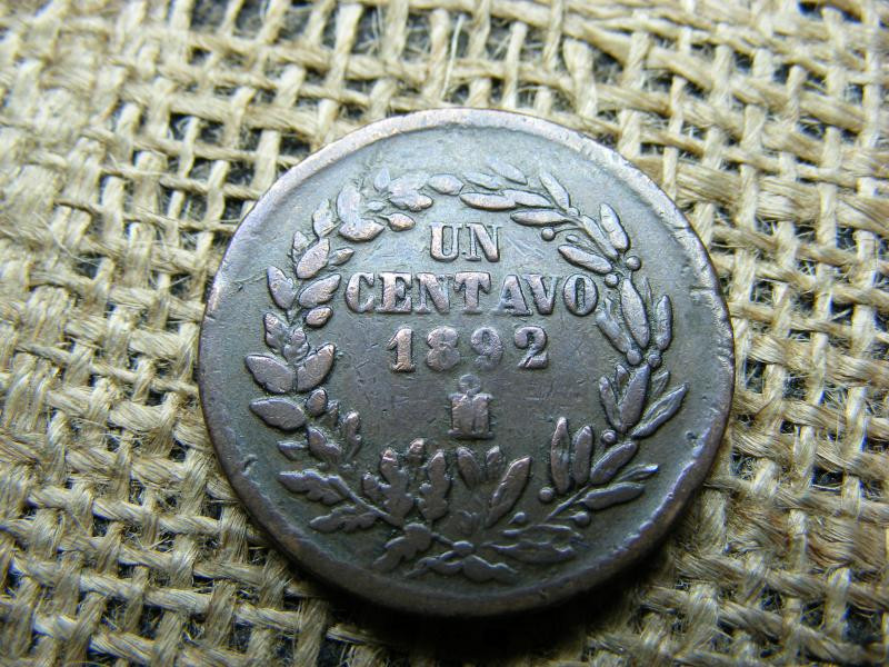 Mexikó 1 Centavo, 1892 M