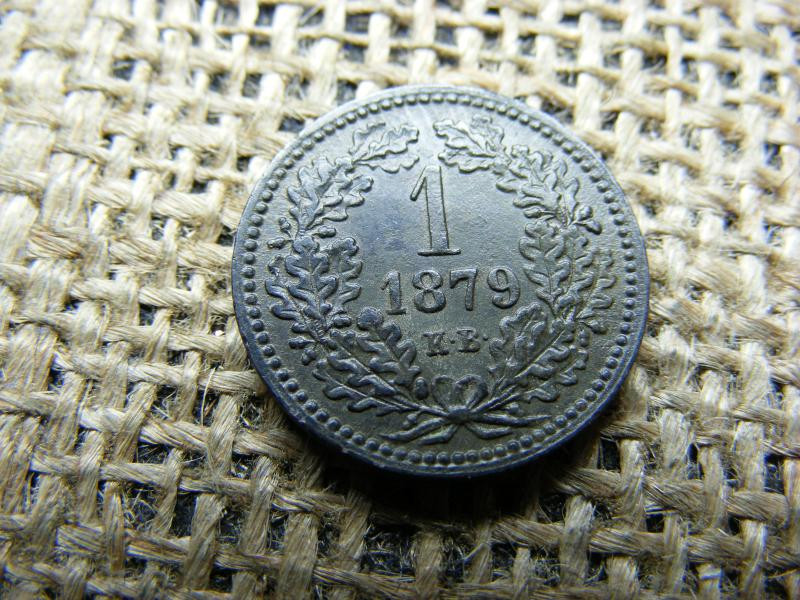 1 krajcár, 1879, KB