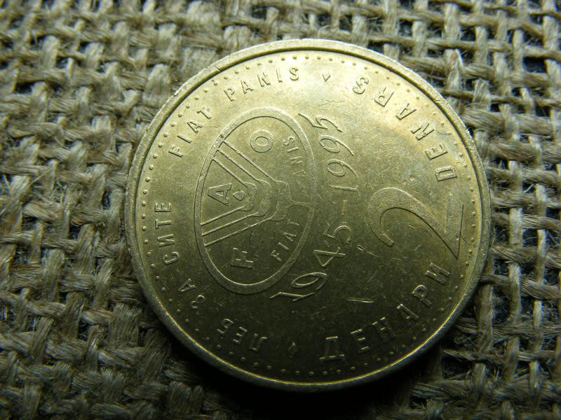 Macedónia 2 dinár, 1995, FAO