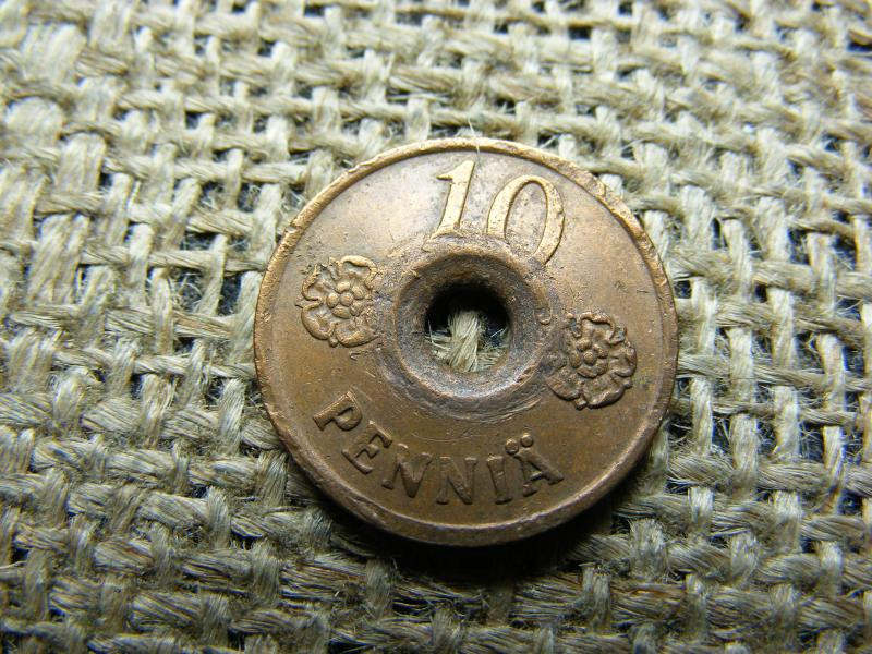 Finn 10 pennia, 1941