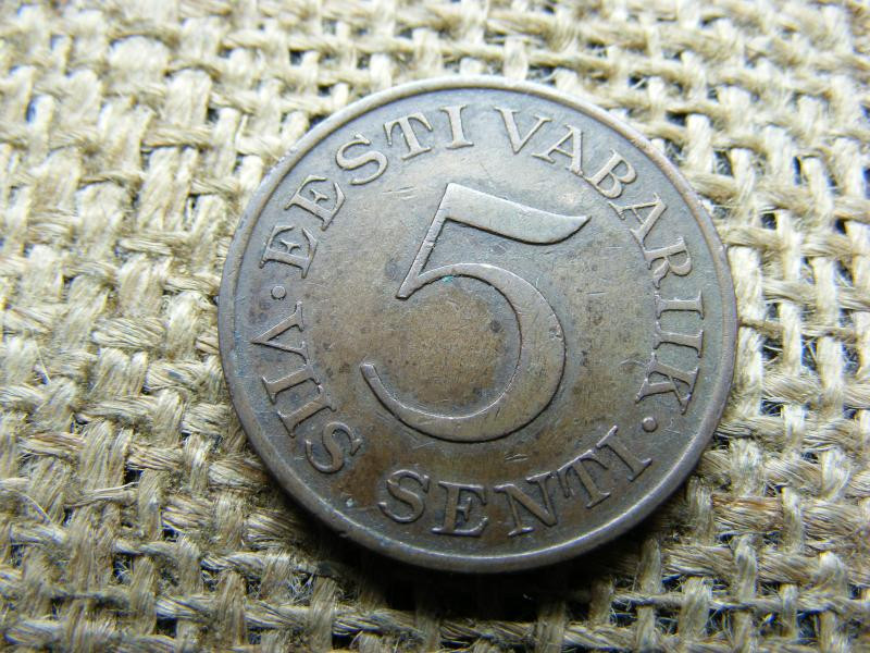 Észtország 5 senti, 1931