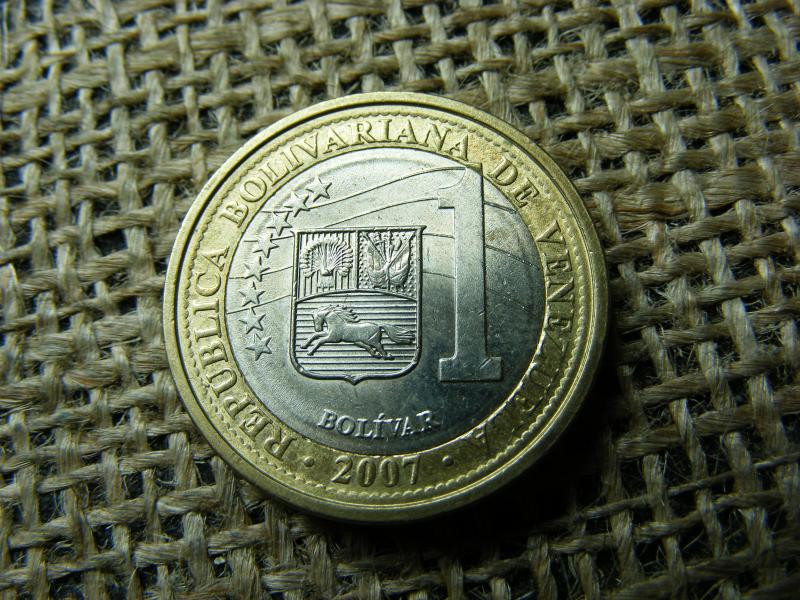 Venezuela 1 bolivar, 2007