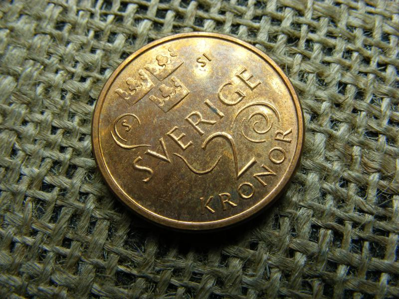 Svéd 2 kronor érme, 2016, korona