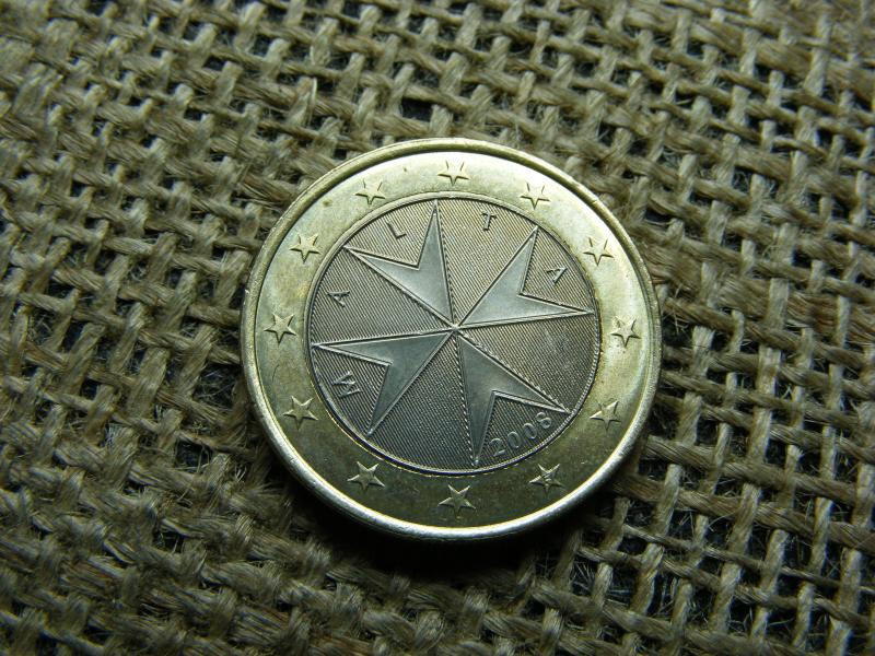 Málta 1 euró érme, 2008