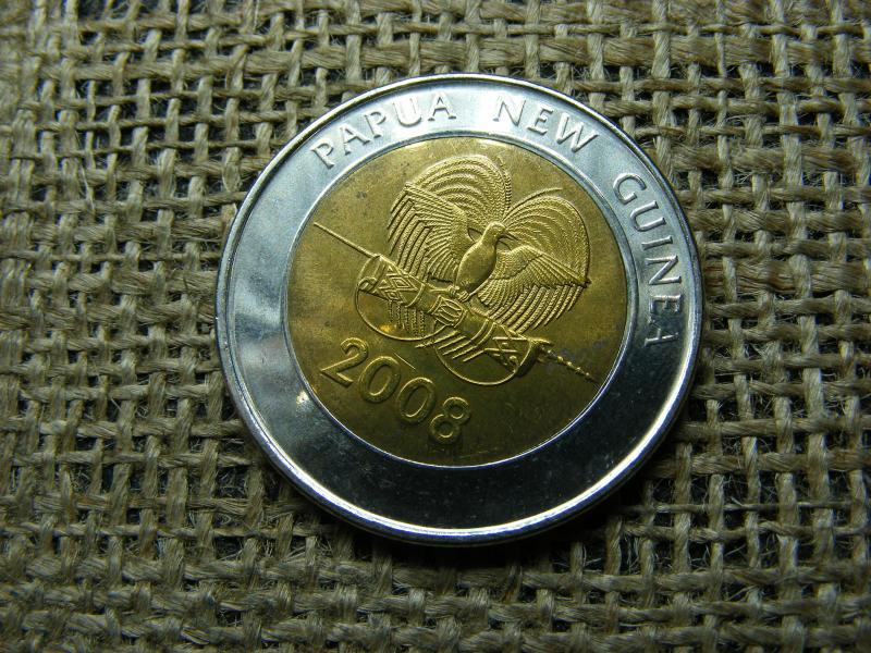Pápua Új-Guinea 2 kina, 2008