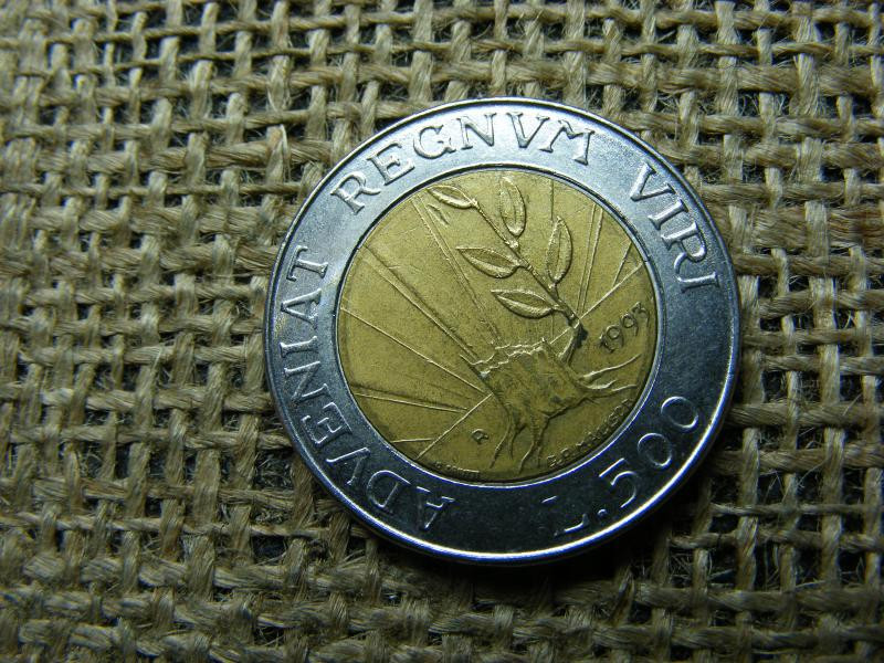 San Marino 500 lire, 1993