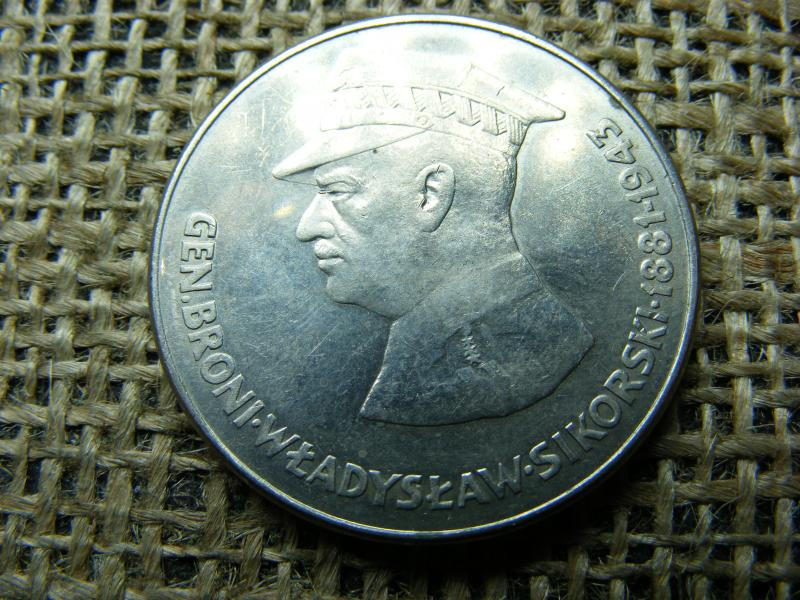 Lengyelország 50 zloty, 1981, Generał Władysław Sikorski