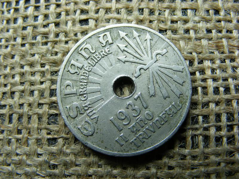 Spanyolország 25 centimos, 1937