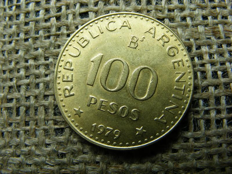 Argentína 100 pesos, 1979