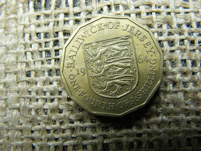 Jersey 1/4 shilling, 1964, II. Erzsébet