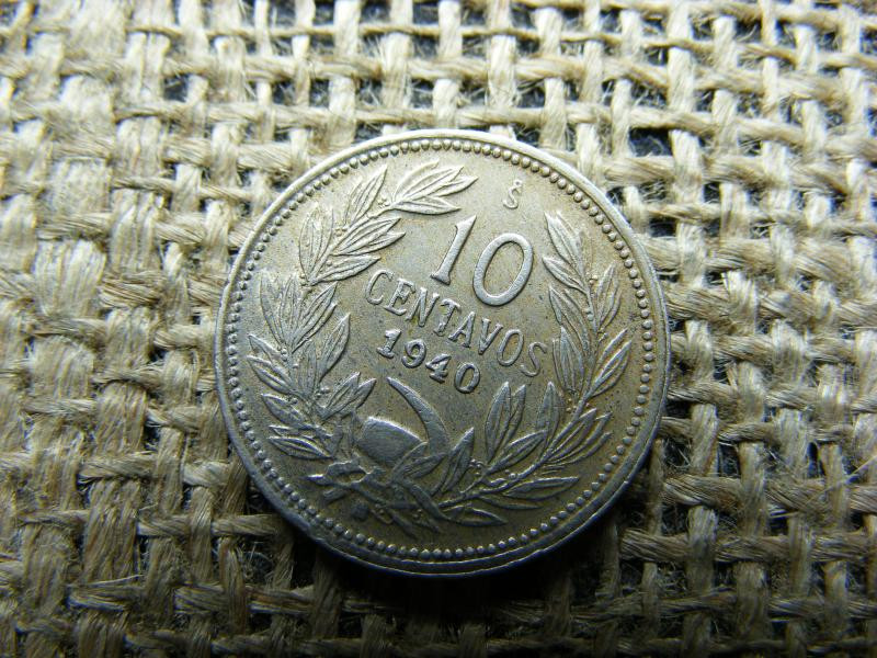 Chile 10 centavos, 1940