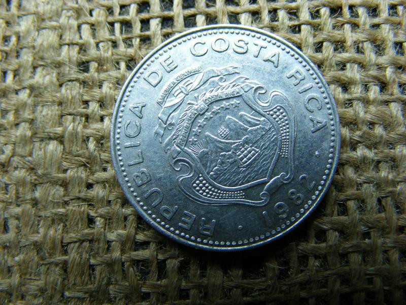 Costa Rica 25 centimos, 1982