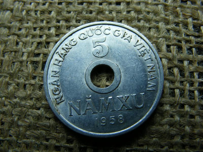 Vietnám 5 namxu, 1958, Xu