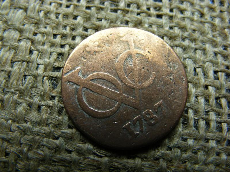 1 Duit, 1787, Hollandia