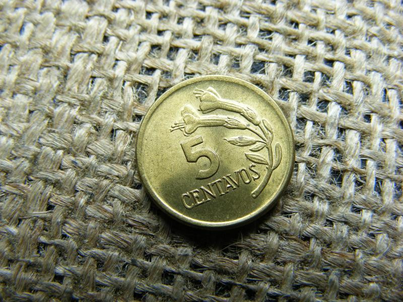 Peru 5 centavos, 1974