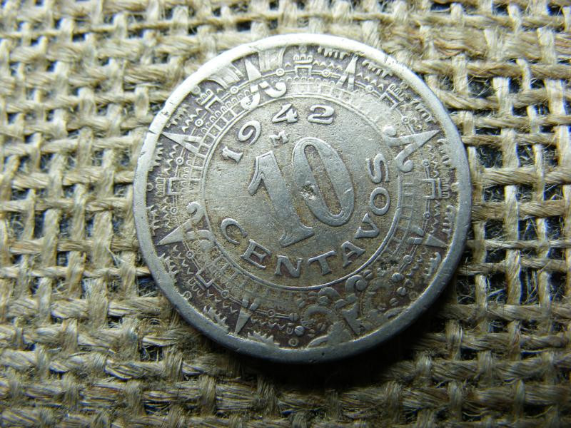 Mexikó 10 centavos, 1942