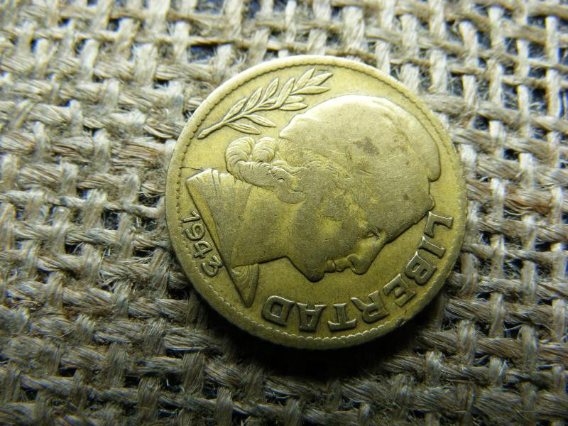 Argentína 10 centavos, 1943