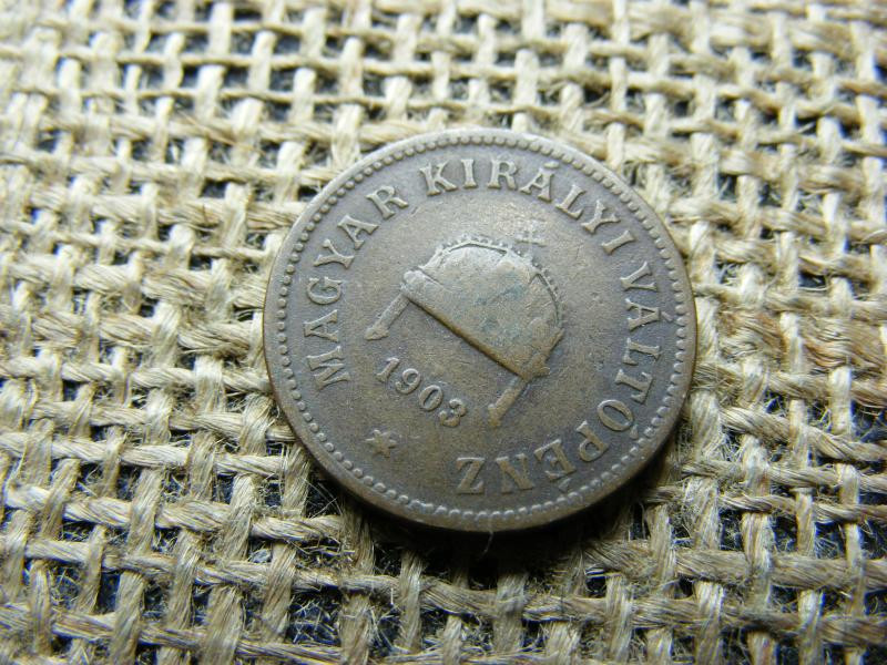 2 fillér, 1903, KB