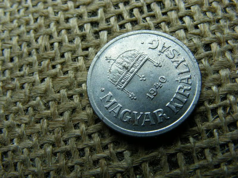 2 Fillér, 1940, Vas, Sima Peremű