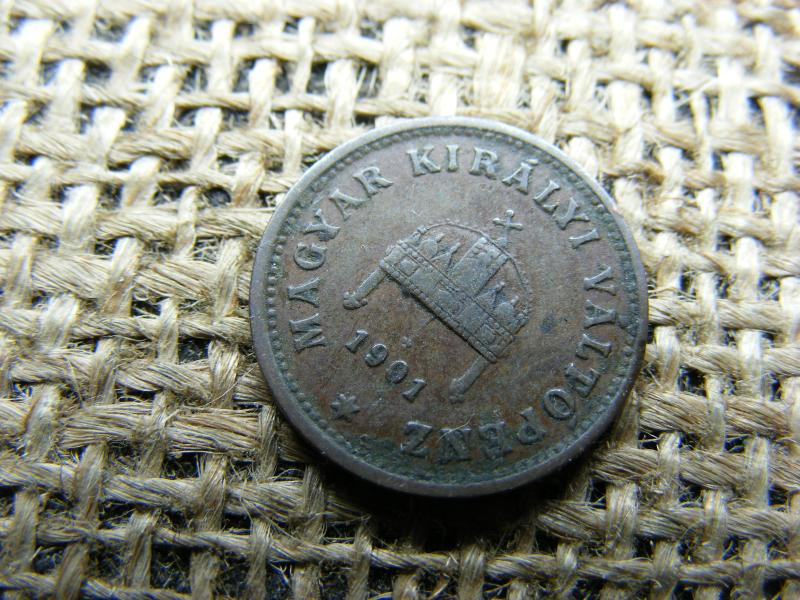 1 fillér, 1901, Korona