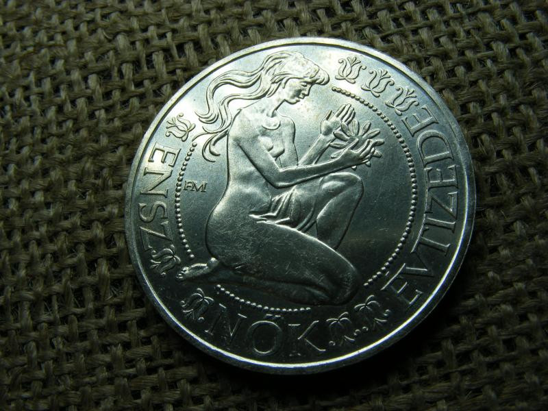 Ezüst 500 forint, 1984, BU, Nők