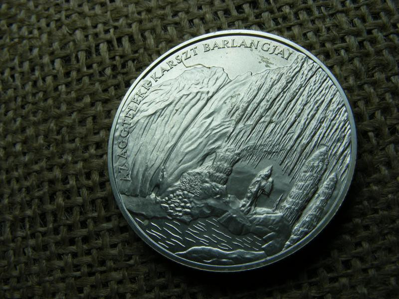 Ezüst 5000 forint, 2005 BU, Aggteleki