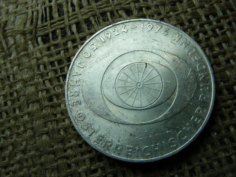 Ezüst 50 schilling érme, 1974