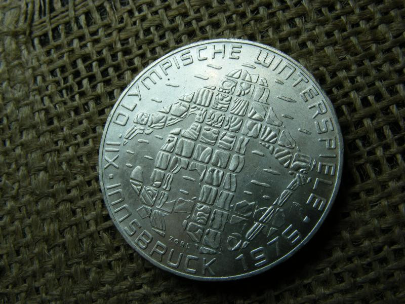Ezüst 100 schilling érme, 1976