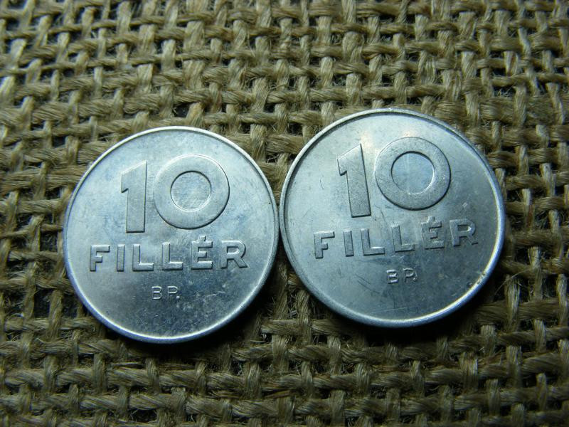10 Fillér, 1969, Normál és Nagy O