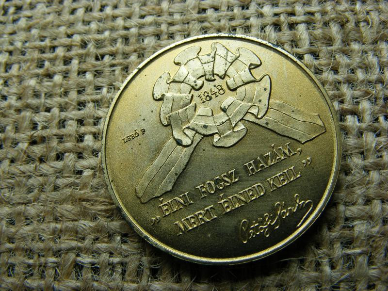 100 forintos érme, 1998, BU, 1848