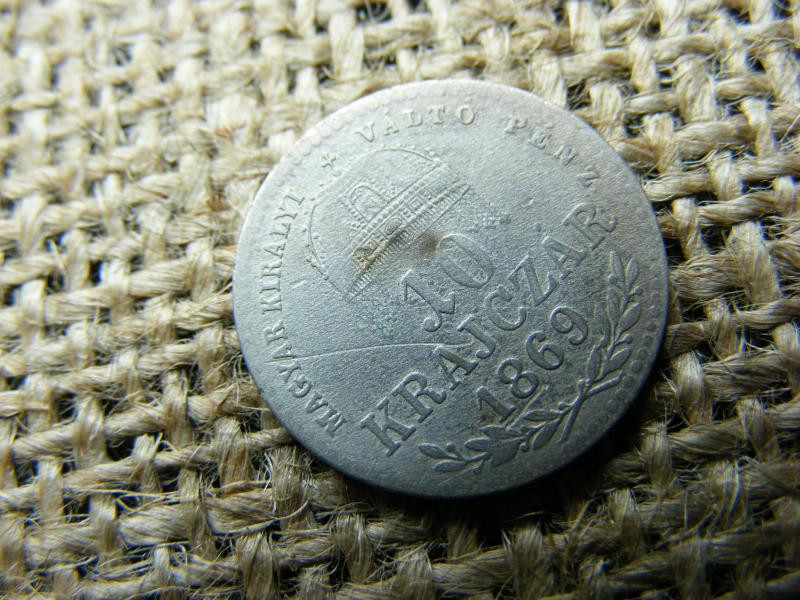 Ferenc József, 1869, ezüst 10 krajcár, KB, MKVP