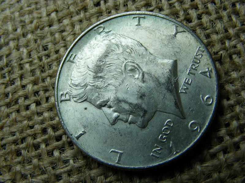 USA 1/2 dollár ezüstérme, 1964