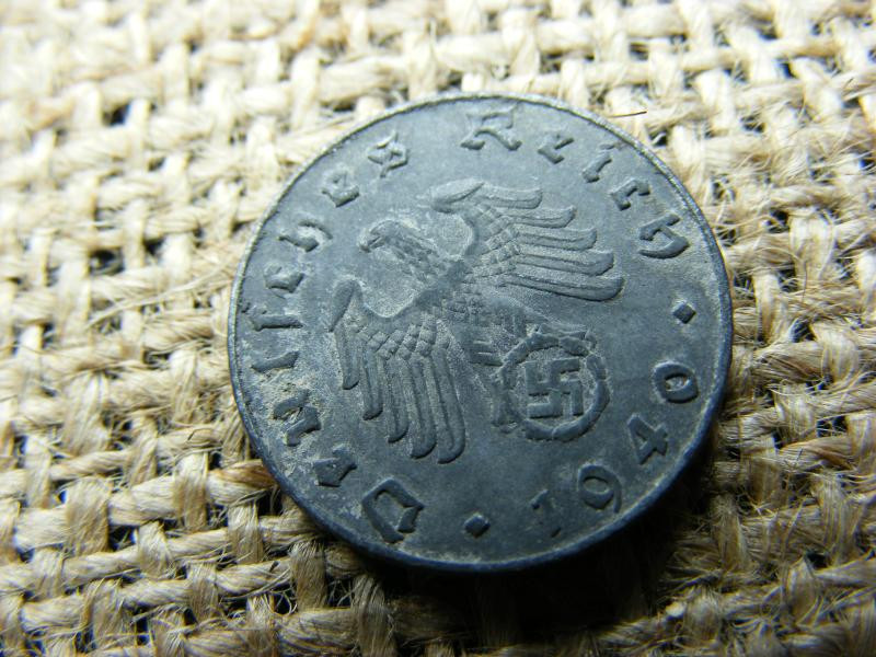 Birodalmi 5 pfennig, 1940, B jelű verőhely